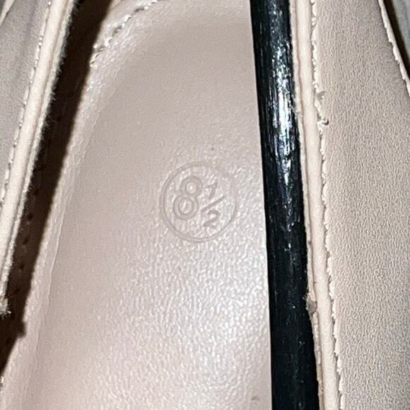 Coutgo Cut Out Pumps High Heel Stiletto Pointed Toe Dress Shoes Sz 8.5 Nude - Picture 8 of 16